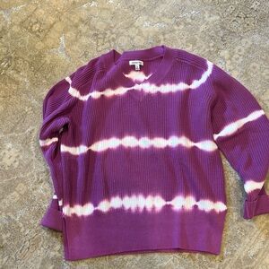 Tie-dye effect sweater